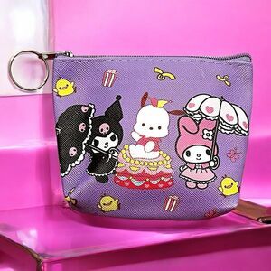 Sanrio Kuromi My Melody Pochacco Purple Coin Purse